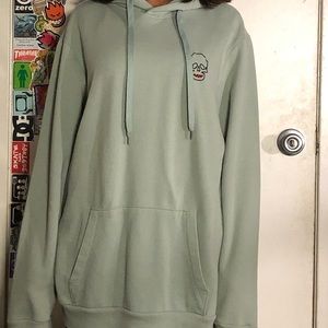 No boundaries super soft cozy skull hoodie skater emo jacket teenager